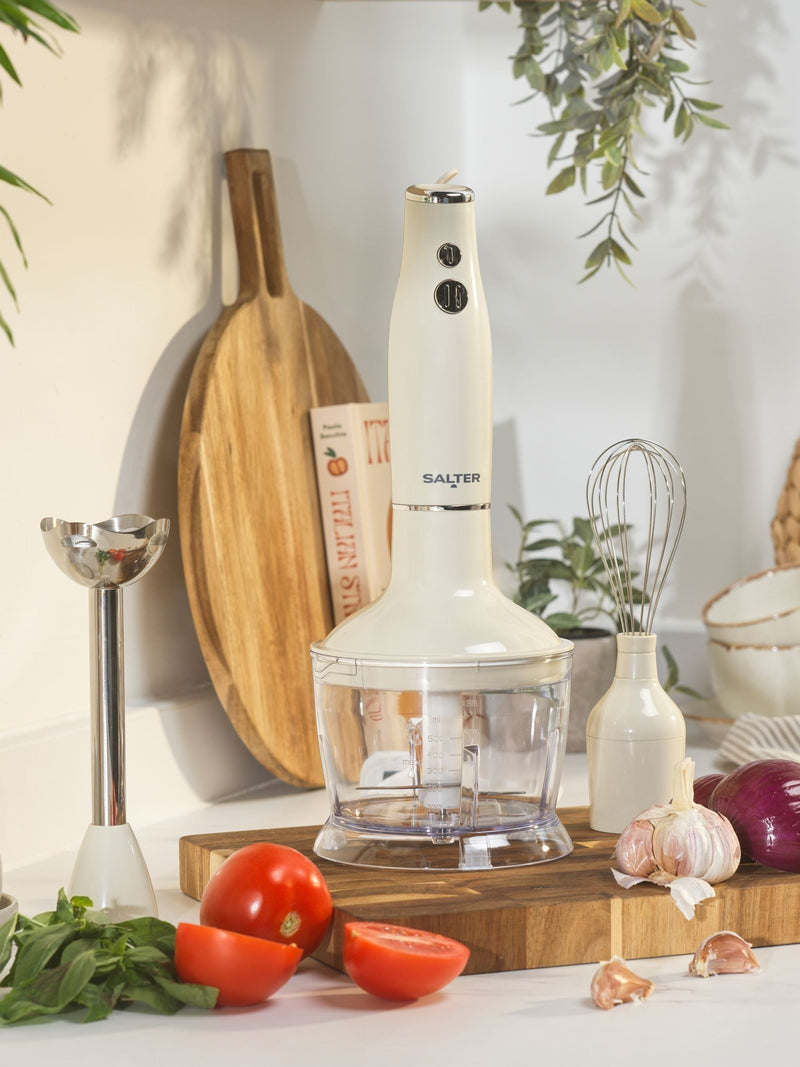 Salter cream retro 3-in-1 blender set (British brand)