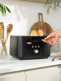 Salter Black Alchemy 4 slice toaster (British brand)