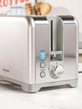 Salter Silver Aspen 2 Slice Toaster (British brand)