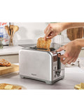 Salter Silver Aspen 2 Slice Toaster (British brand)