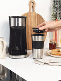 Salter Black Brew & Go Digital Coffee Maker for single cups (British brand)