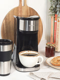 Salter Black Brew & Go Digital Coffee Maker for single cups (British brand)