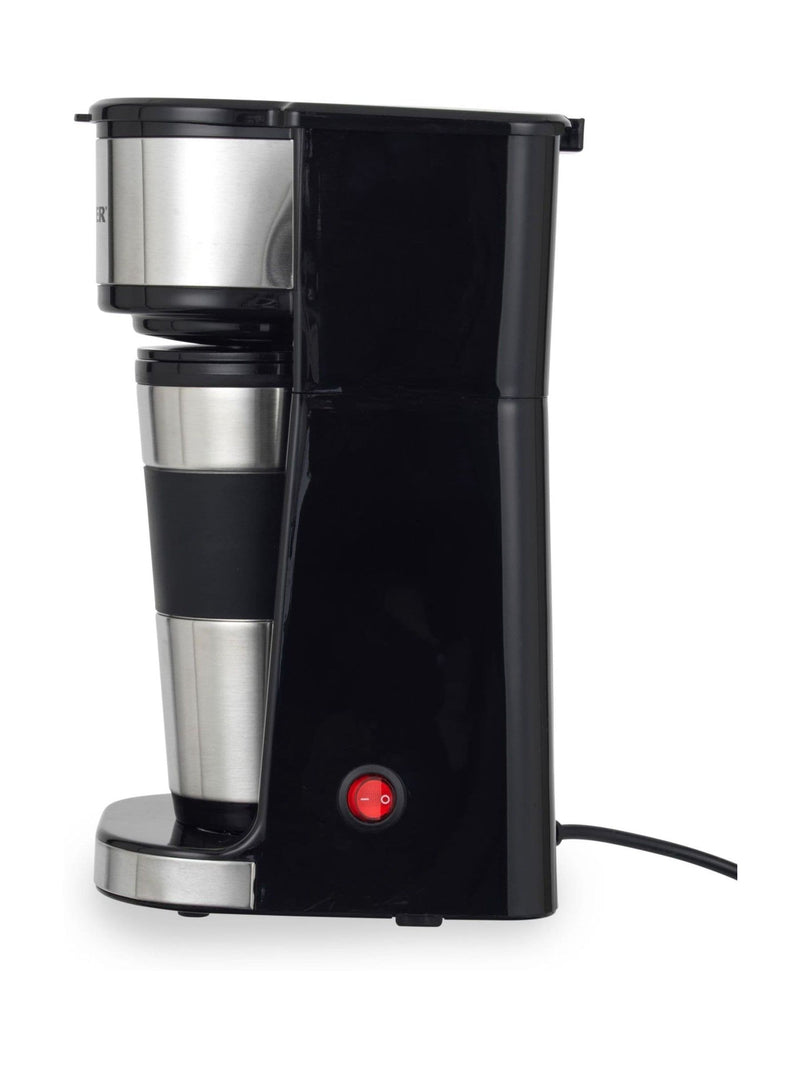 Salter Black Brew & Go Digital Coffee Maker for single cups (British brand)