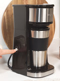 Salter Black Brew & Go Digital Coffee Maker for single cups (British brand)