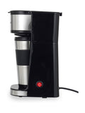 Salter Black Brew & Go Digital Coffee Maker for single cups (British brand)