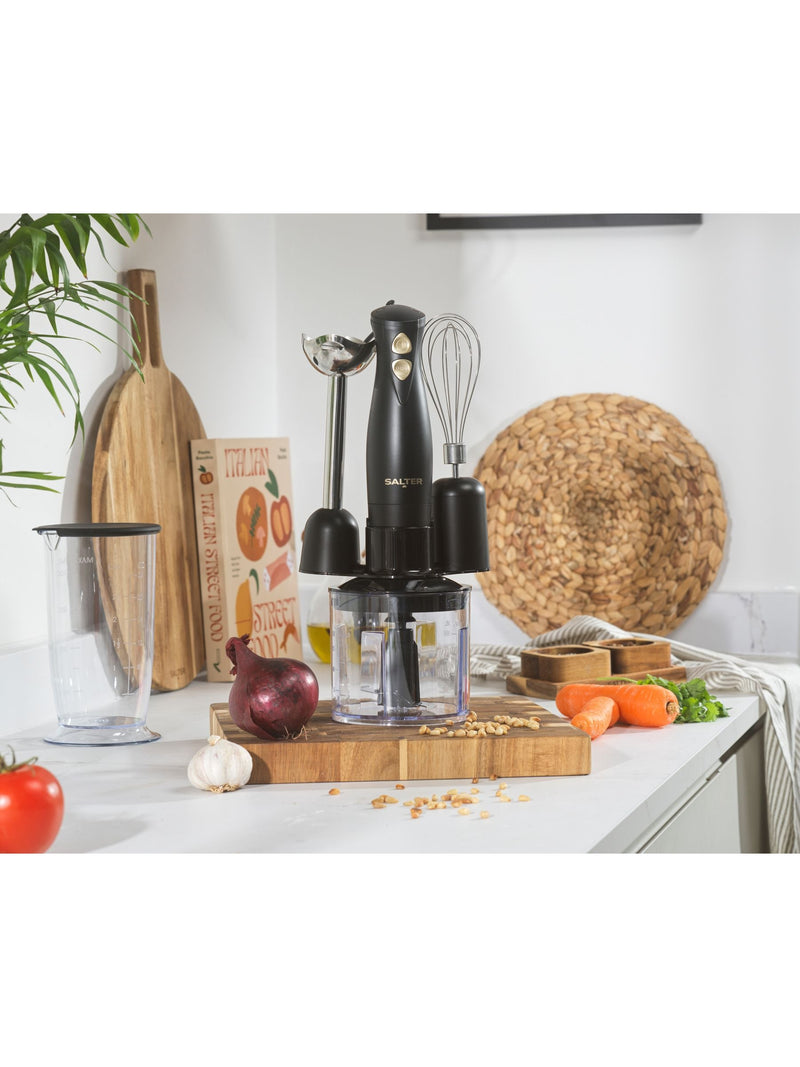 Salter Black Alchemy hand blender set (British brand)