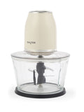 Salter Cream Retro Glass Chopper 1.5L (British brand)
