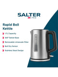 Salter Silver Rapid Boil kettle (British brand)