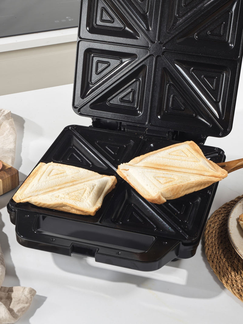 Salter Black 4 Slice Sandwich Maker (British brand)