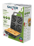 Salter Black 4 Slice Sandwich Maker (British brand)