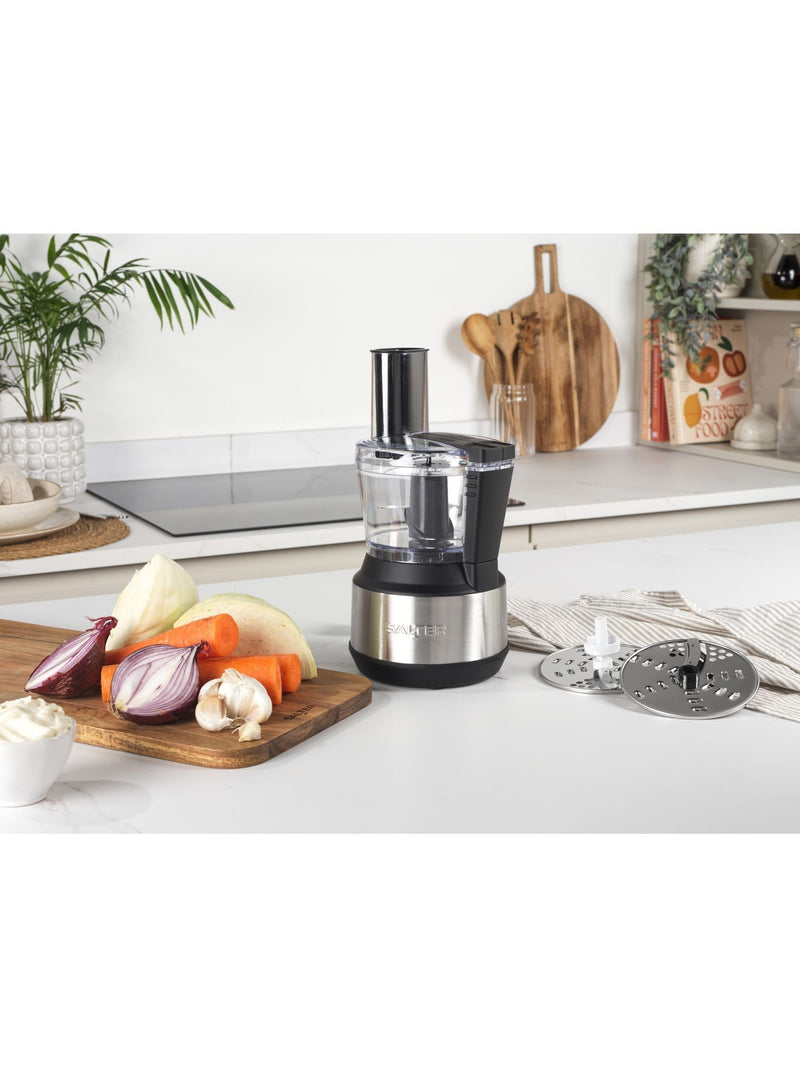 Salter Black 3-In-1 Food Processor 600ml (British brand)