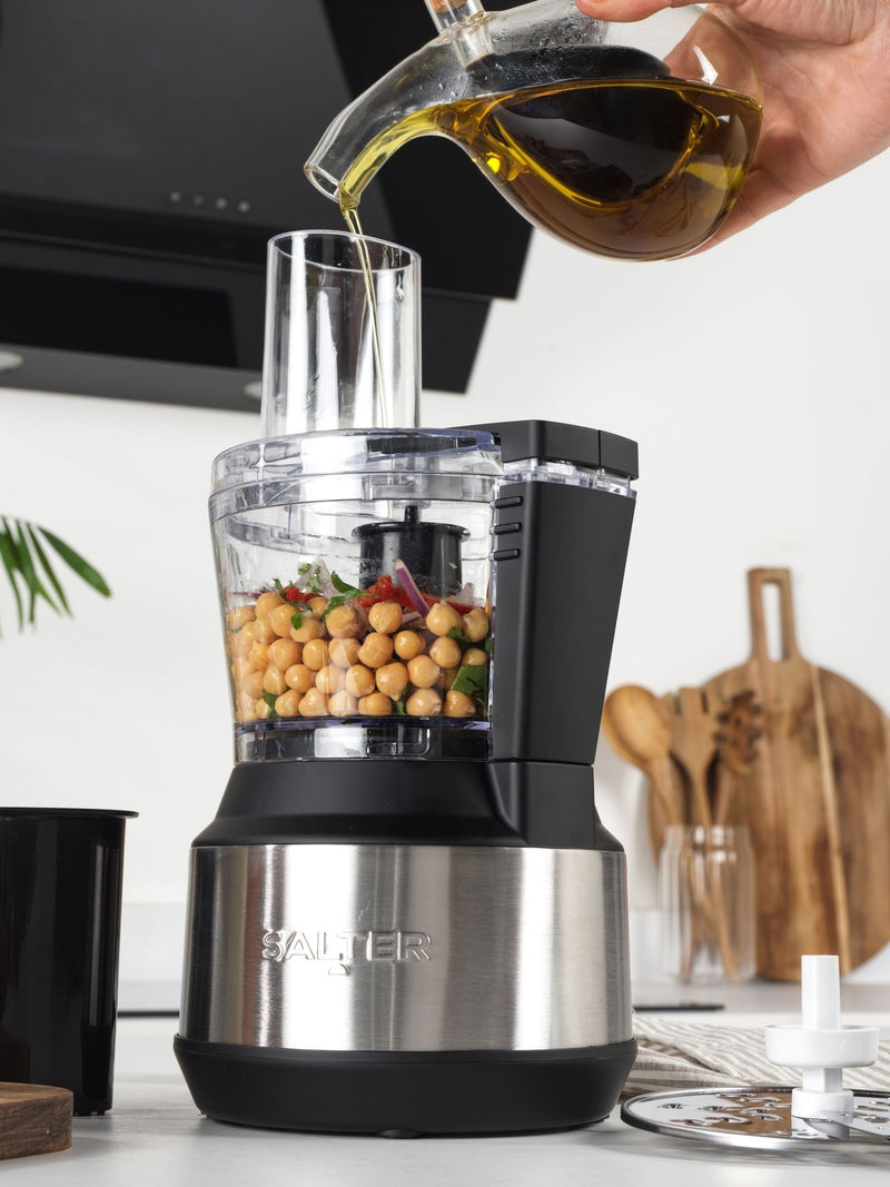 Salter Black 3-In-1 Food Processor 600ml (British brand)