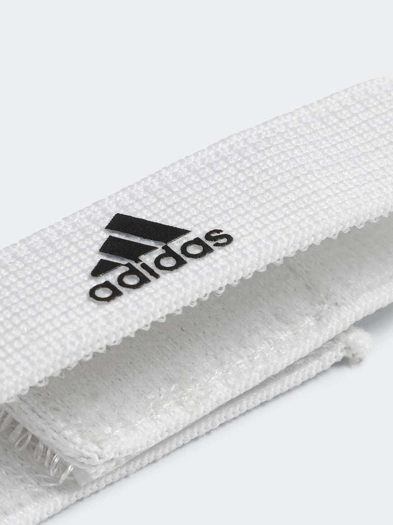 adidas white black shin pad sleeve, UK version
