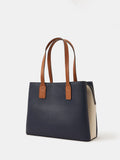 Accessorize blue webbing strap faux leather shoulder bag, UK version