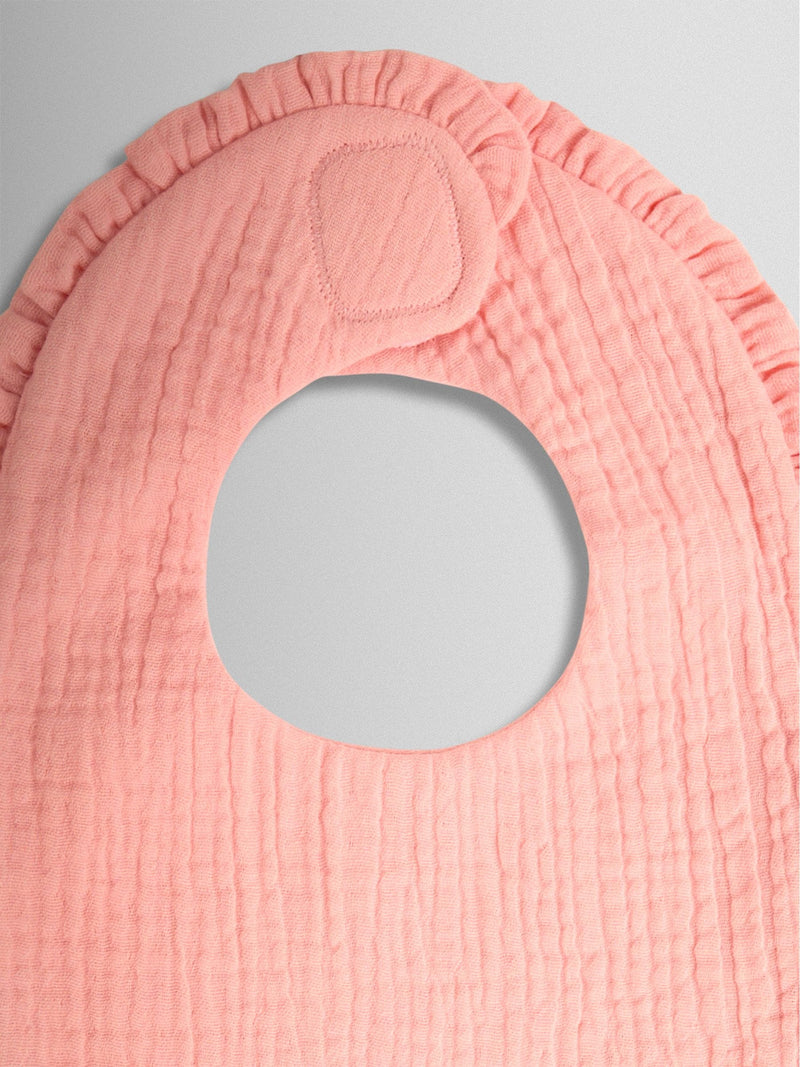 JoJo Maman Bébé frill bibs 2-pack, UK version