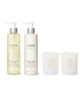 ESPA festive hand care and candle duo gift set - British product