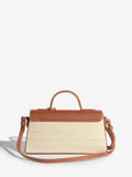 Friends Like These cream tan mini top handle handbag, imported from the UK