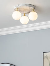 Next BHS Toronto Marble Bathroom 3 Light Ceiling Light- Buy online at McGrocer