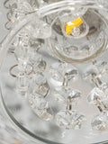 BHS chrome Vancouver Glam bathroom ceiling light, imported from the UK
