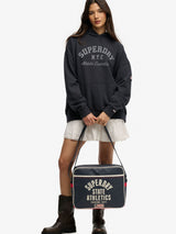 Next Superdry Blue Retro Alumni Messenger Bag - 28.8 x 17.5 x 10 cm- Buy online at McGrocer