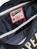 Superdry Blue Retro Alumni Messenger Bag, imported from the UK