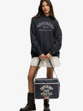 Superdry Blue Retro Alumni Messenger Bag, imported from the UK