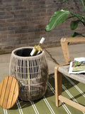 Outdoor Living Seville acacia wood side table 3-in-1 (British brand)