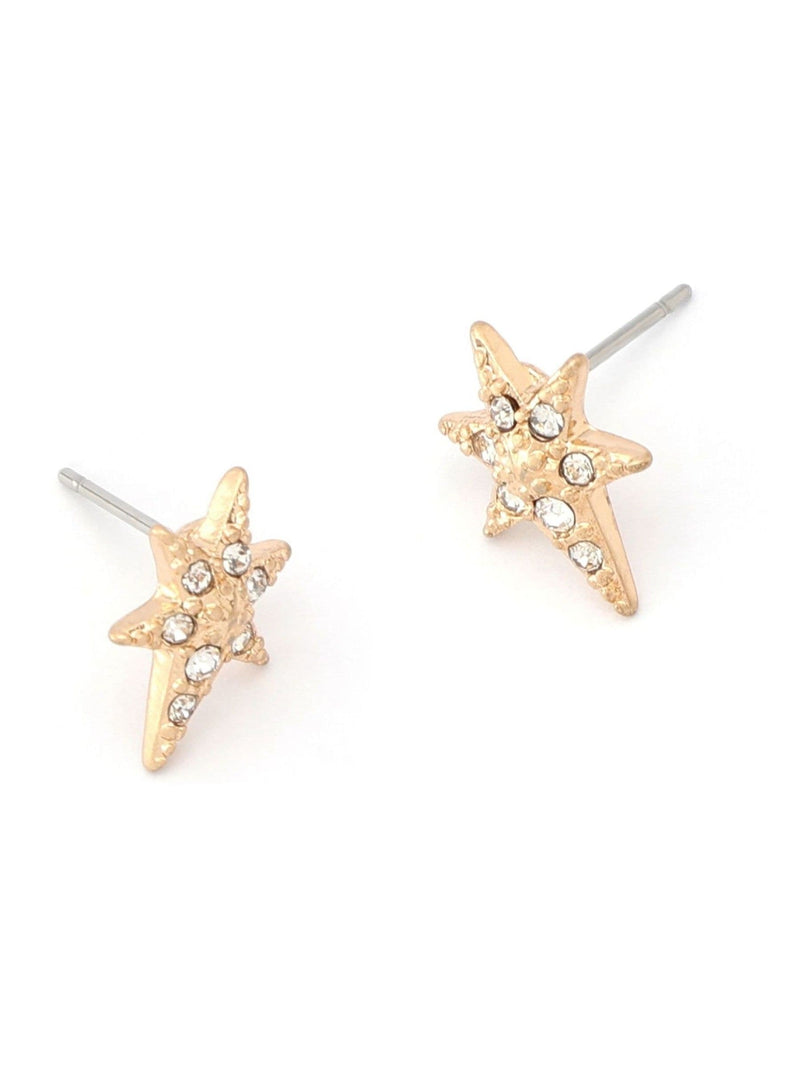 AllSaints Gold Celestial Pavé Jewelry Set - British product