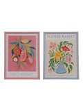Decoris wall art set flower fruit 30x40cm, imported from the UK
