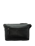 Lotus black leather handbag (British brand)