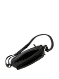 Lotus black leather handbag (British brand)