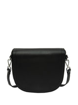 Next Lotus Women's Black Leather Saddle Bag- Buy online at McGrocer