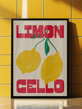 Next We Are Proper Good Yellow Limoncello Art Print- Buy online at McGrocer