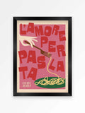 We Are Proper Good pink kitchen gallery wall art set (British brand)