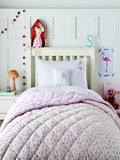 The White Company reversible floral quilt single (British brand)