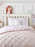The White Company reversible floral quilt cot bed - British product