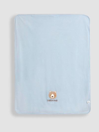 Next JoJo Maman Bébé Bear Cub Personalised Jersey Shawl 90 x 70 cm- Buy online at McGrocer
