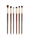 Spectrum Collections Pantherine 6-piece eye makeup brush set (British brand)
