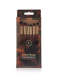 Spectrum Collections Pantherine 6-piece eye makeup brush set (British brand)
