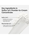 The Ordinary Sulfur 10% powder-to-cream concentrate 5g, imported from the UK
