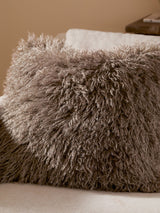 Next Furn Grey Rowan Faux Fur Cushion- Buy online at McGrocer