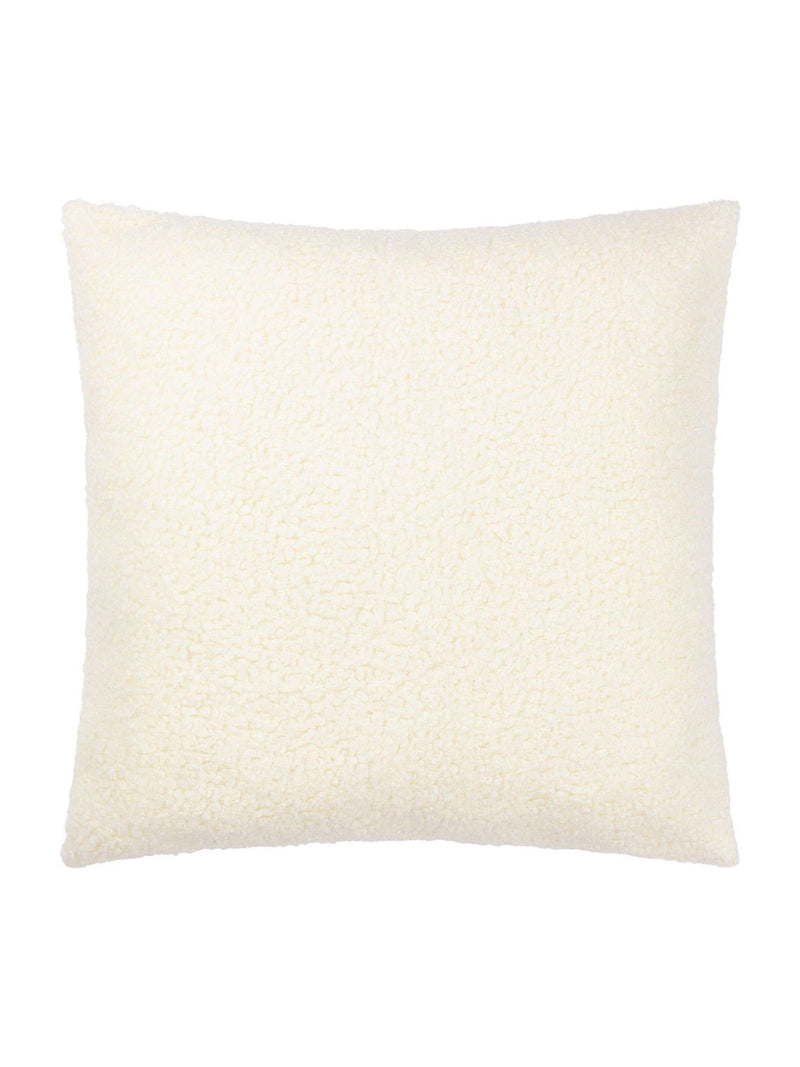 Yard Ecru Cream Chunky Boucle Cushion 55x55cm, imported from the UK