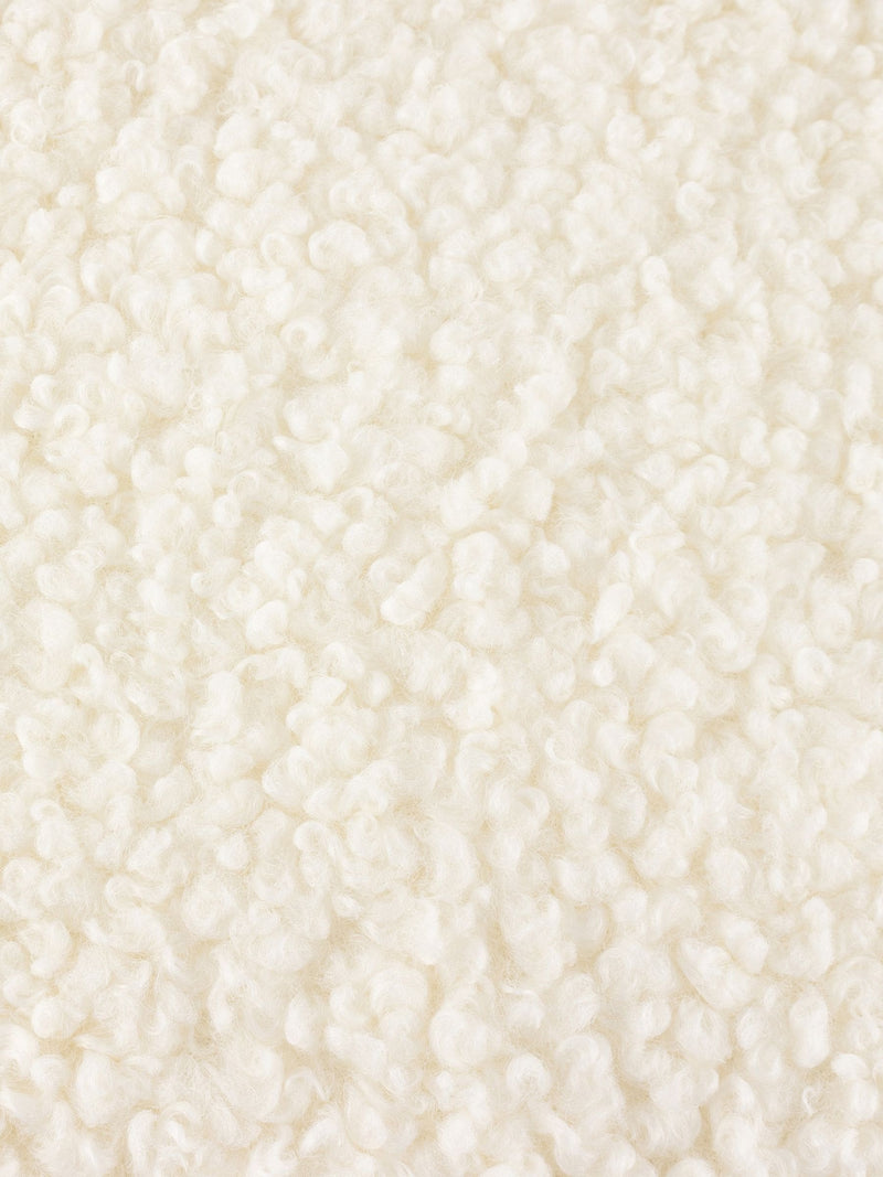 Yard Ecru Cream Chunky Boucle Cushion 55x55cm, imported from the UK