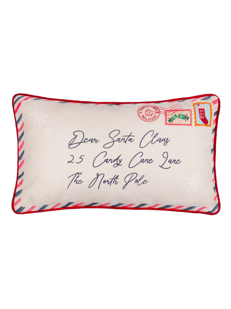 Furn Dear Santa reversible Christmas cushion - British product