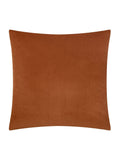 Paoletti Brick Savoy Stripe Velvet Cushion 50cm, imported from the UK
