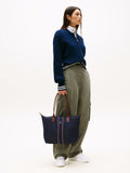 Tommy Hilfiger blue corporate monogram tote bag - British product
