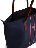 Tommy Hilfiger blue corporate monogram tote bag - British product
