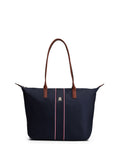 Tommy Hilfiger blue corporate monogram tote bag - British product