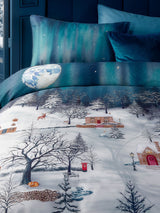 Paoletti Midnight Blue Starlight Duvet Cover Set