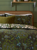 Furn Evergreen Garden of Wonder reversible duvet cover set - British product